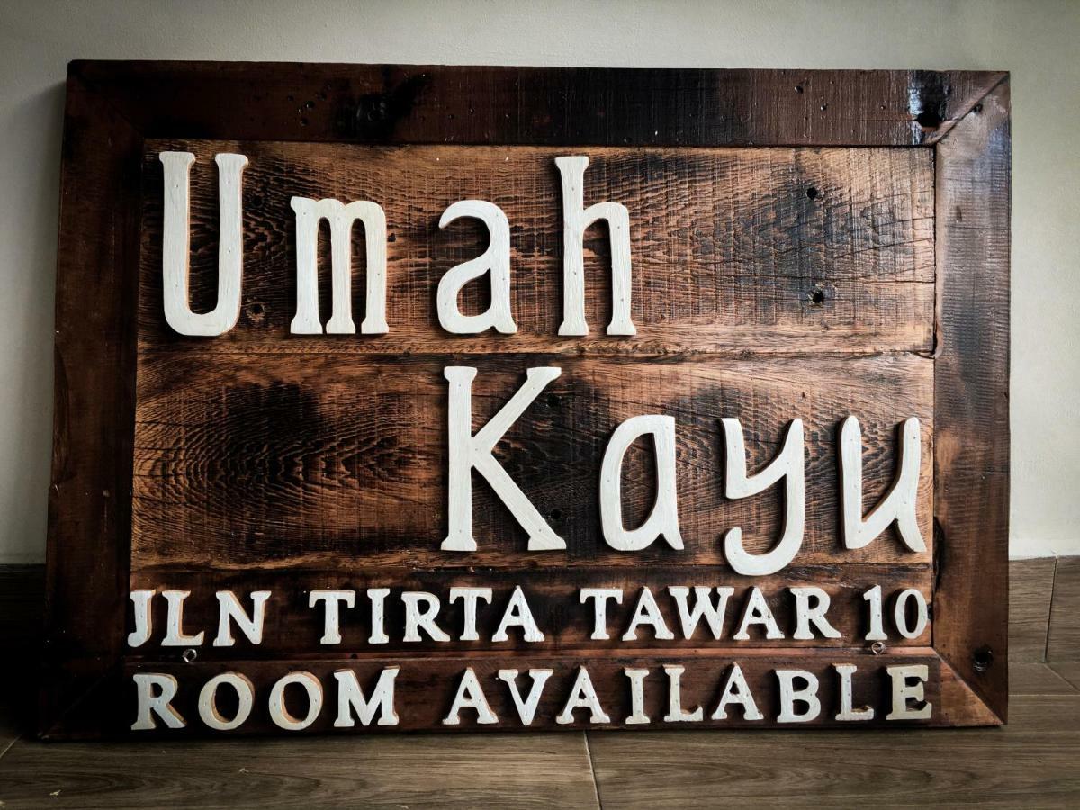 Umah Kayu Ubud Exteriör bild